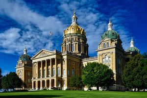 State of Iowa Capital Building